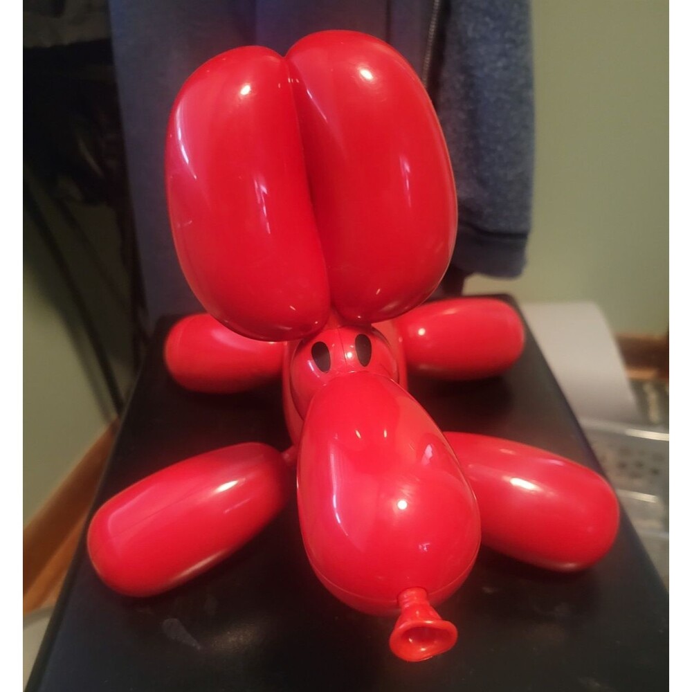 Squeakee the Balloon Dog Red Toys Interactive Dog Only No Accessories